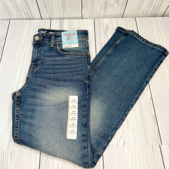 Cat & Jack Other - Boys' Straight Fit Stretch Jeans - Cat & Jack